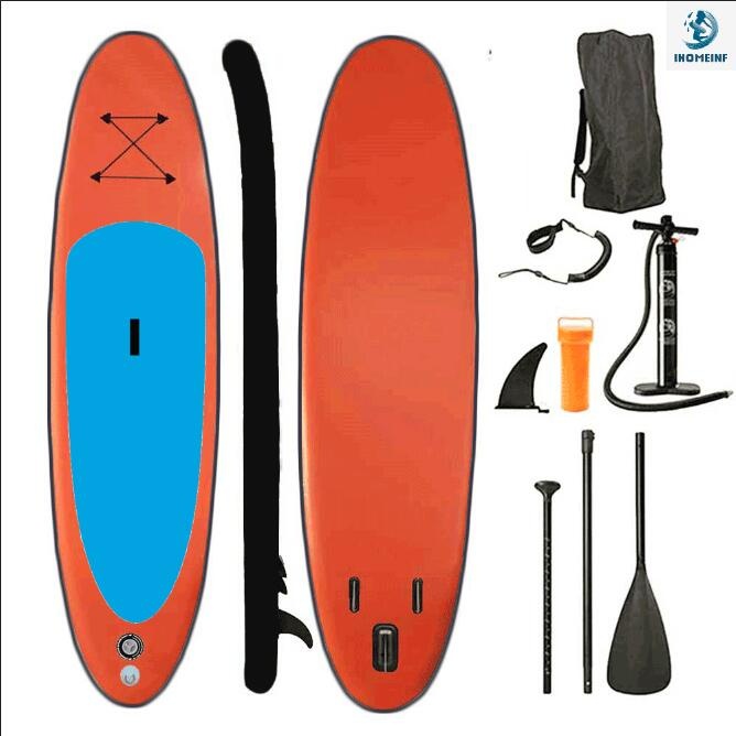 Inflatable Paddle Boards Stand Up SUP with Adjustable Paddle Backpack Pump Leash Fin Youth Adults Stand up Paddle board