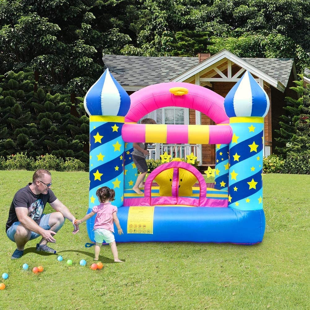 Cheap price Inflatable bounce chair children bounce house portable and durable suitable for birthday parties with blower