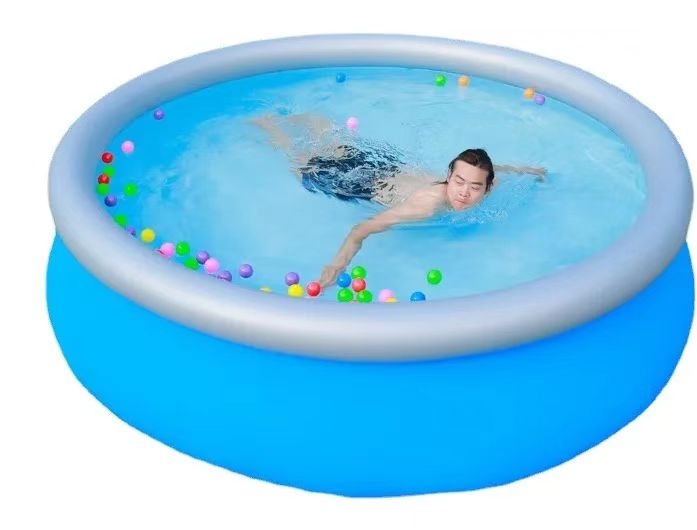 Hot Sale Durability Round Pool Swimming Outdoor Inflatable Above Ground Big Swim Pool Backyard Family Swimming Pool