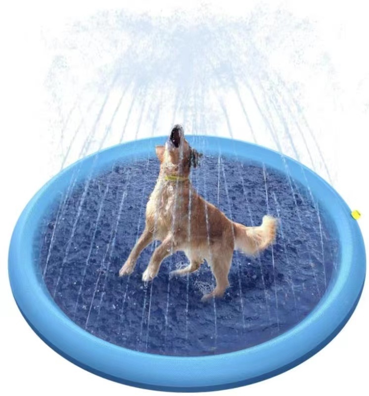 Hot Sale Factory Price Stock Outdoor Play Water Spray Play Mat for Pets The Portable Pools