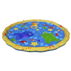 Children's sprinkler mat outdoor lawn sprinkler mat for kids water Splash Pad Sprinkler Mat indoor and outdoor portable