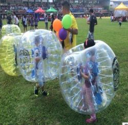 PVC Inflatable Bubble Soccer Football Ball ,Zorb Ball, inflatable human hamster ball, Bumper Ball