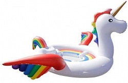 6 people new unicorn floating row inflatable new floating bed 6 people big Pegasus floating row inflatable water recliner float