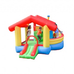 Funny Bouncy Castle with Blower for Kids Family Backyard Bouncer Idea for Kids House jumping bed Jumping Castle Inflatable