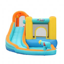 Play water children's slide inflatable castle outdoor small outdoor trampoline home indoor trampoline naughty castle