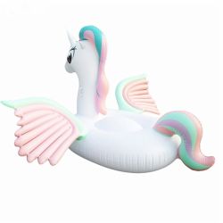 Unique Giant Inflatable Sweet Candy Unicorn Pool Floats for Water Rafts