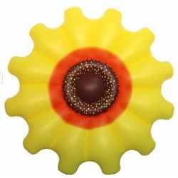 Sunshine float toy inflatable Yellow Sunflower float for your Holiday trip fun